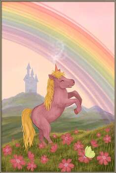 Poster Rainbow Unicorn