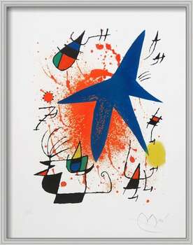 Stampa d'arte Blue Star, 1972