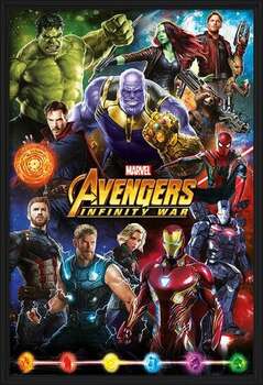 Poster incorniciato Avengers: Infinity War - Characters