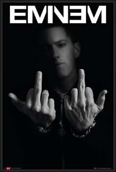 Poster incorniciato Eminem - Fingers