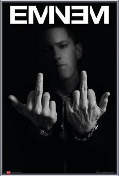 Poster incorniciato Eminem - Fingers