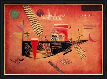 Poster incorniciato Wassily Kandinsky - Whimsical