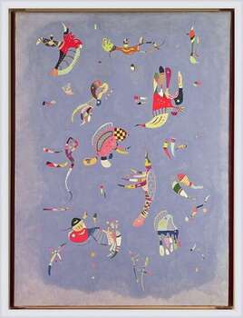Poster incorniciato Wassily Kandinsky - Sky Blue