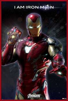 Poster incorniciato Avengers Endgame - I Am Iron Man