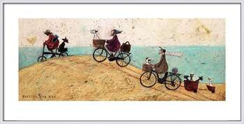 Poster incorniciato Sam Toft - Electric Bike Ride