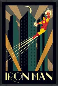 Poster incorniciato Marvel Deco - Iron man
