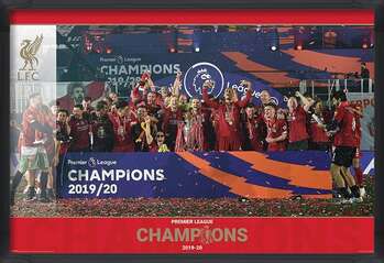 Poster incorniciato Liverpool FC - Trophy Lift